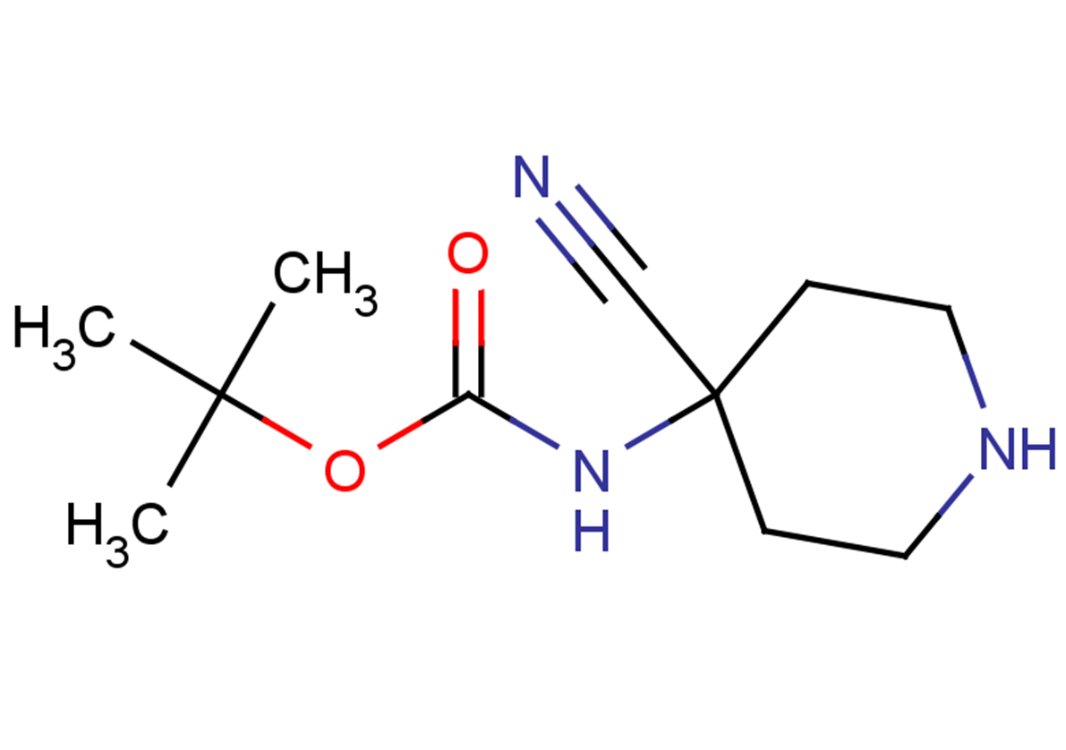 tert-butyl N-(4-cyanopiperidin-4-yl)carbamate