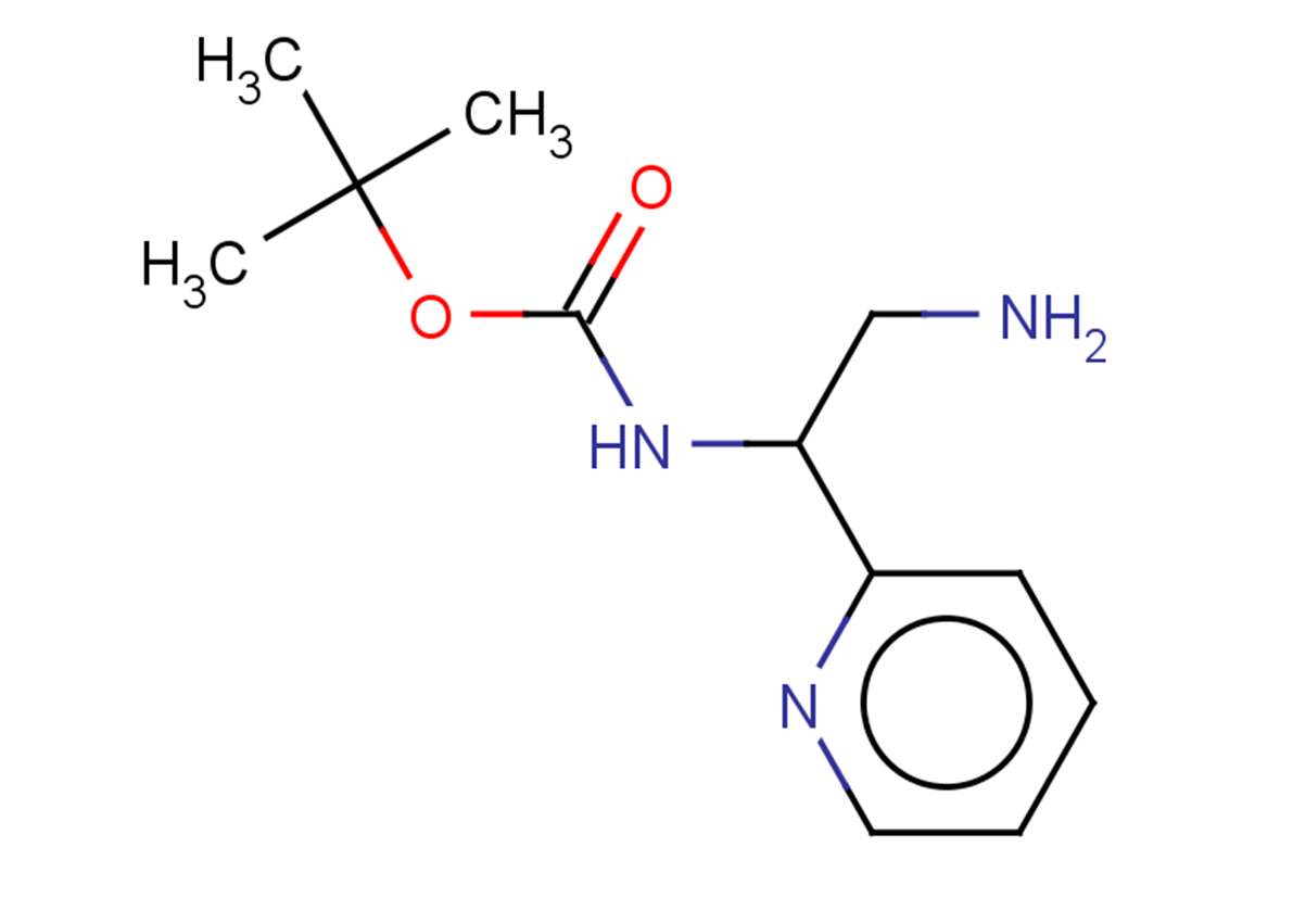 tert-butyl N-[2-amino-1-(pyridin-2-yl)ethyl]carbamate