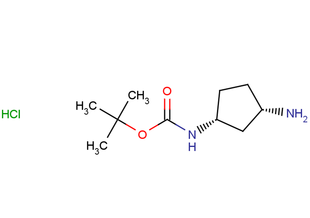 tert-butyl N-[(1R,3S)-3-aminocyclopentyl]carbamate hydrochloride