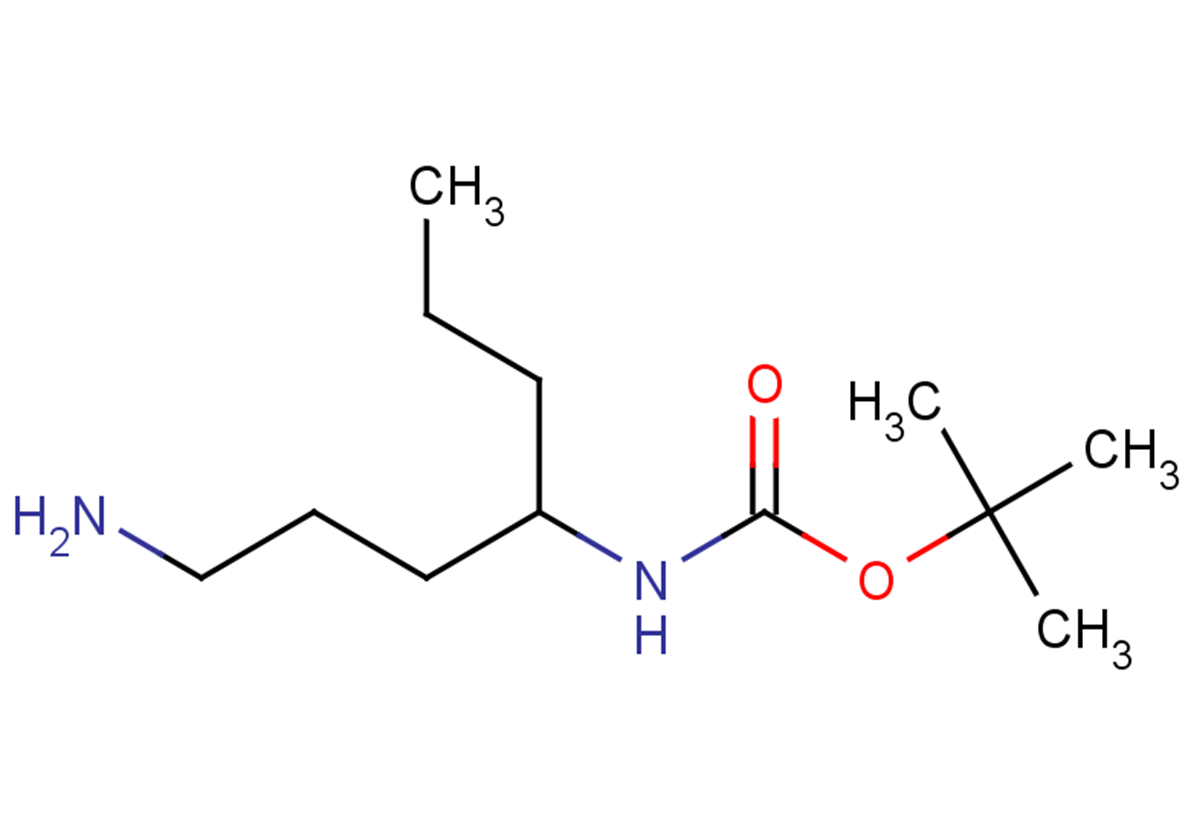 tert-butyl N-(1-aminoheptan-4-yl)carbamate