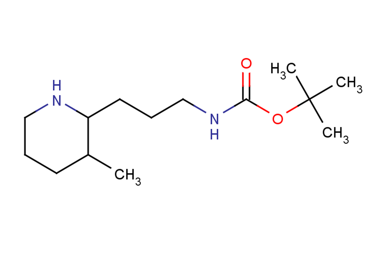 tert-butyl N-[3-(3-methylpiperidin-2-yl)propyl]carbamate