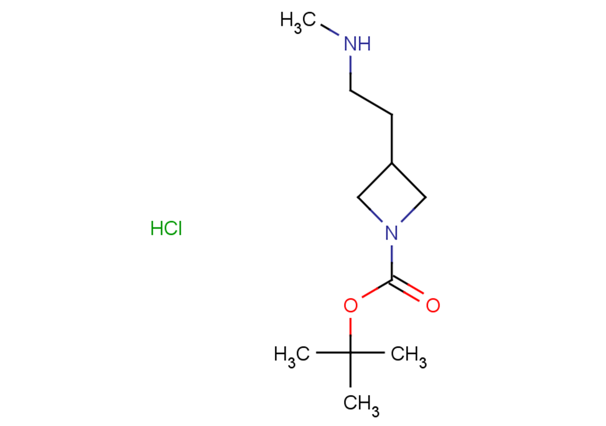 tert-butyl 3-[2-(methylamino)ethyl]azetidine-1-carboxylate hydrochloride