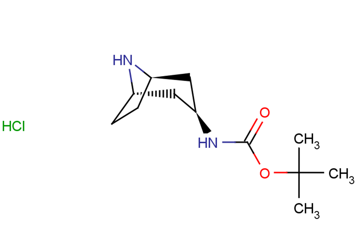 tert-butyl N-[(1R,3S,5S)-8-azabicyclo[3.2.1]octan-3-yl]carbamate hydrochloride