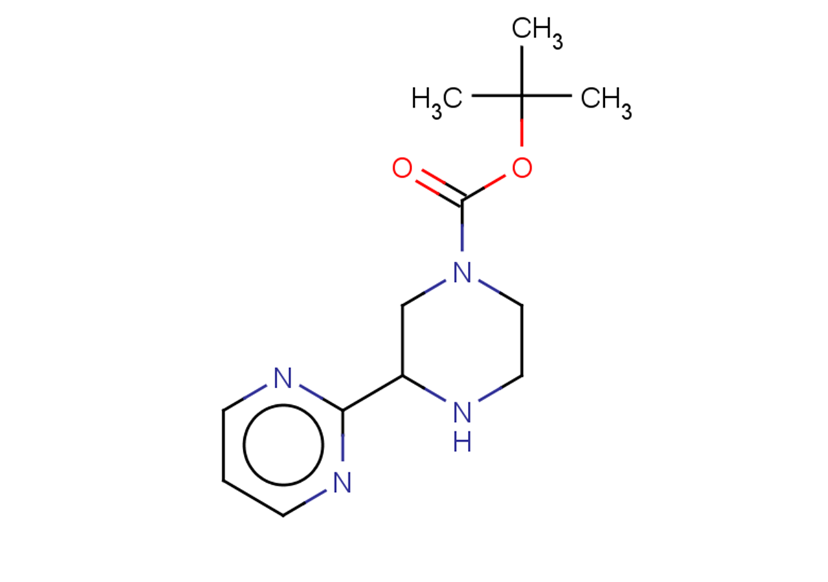 tert-butyl 3-(pyrimidin-2-yl)piperazine-1-carboxylate