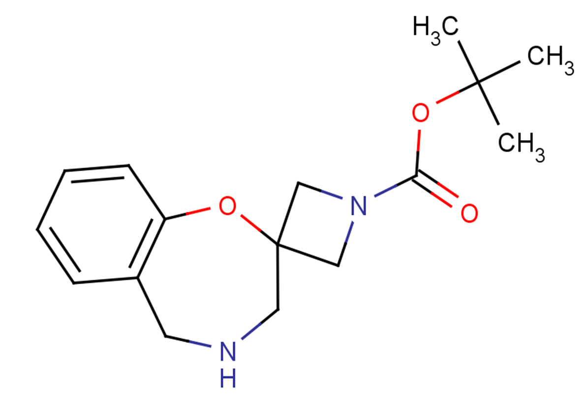 tert-butyl 4',5'-dihydro-3'H-spiro[azetidine-3,2'-[1,4]benzoxazepine]-1-carboxylate