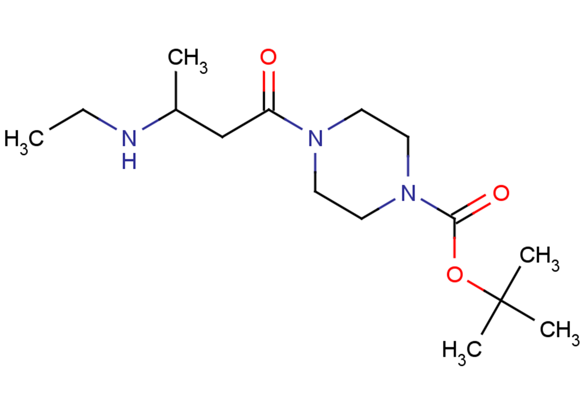 tert-butyl 4-[3-(ethylamino)butanoyl]piperazine-1-carboxylate