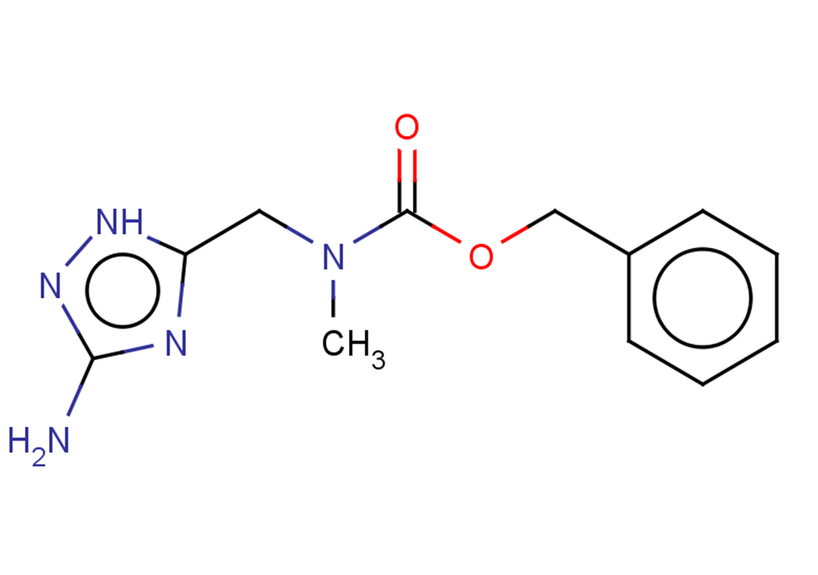 benzyl N-[(3-amino-1H-1,2,4-triazol-5-yl)methyl]-N-methylcarbamate