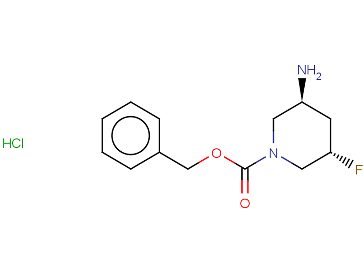 benzyl (3S,5S)-3-amino-5-fluoropiperidine-1-carboxylate hydrochloride