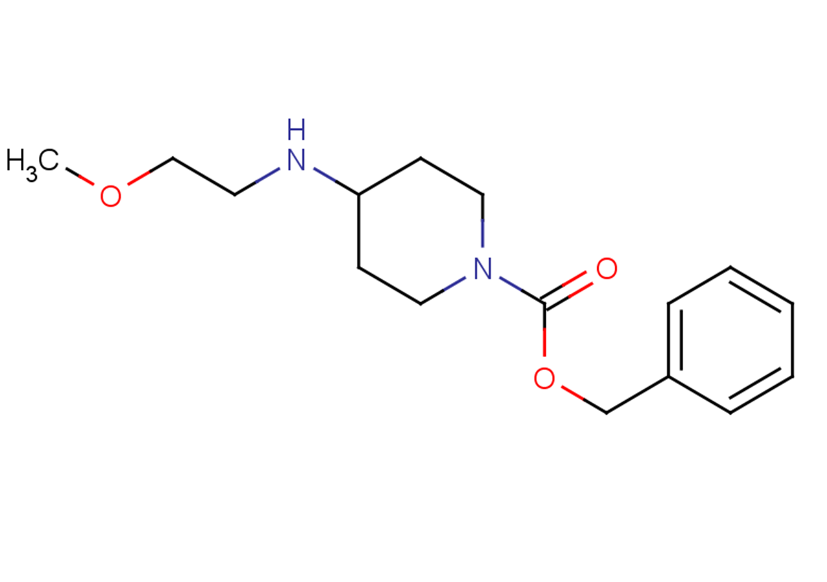 benzyl 4-[(2-methoxyethyl)amino]piperidine-1-carboxylate