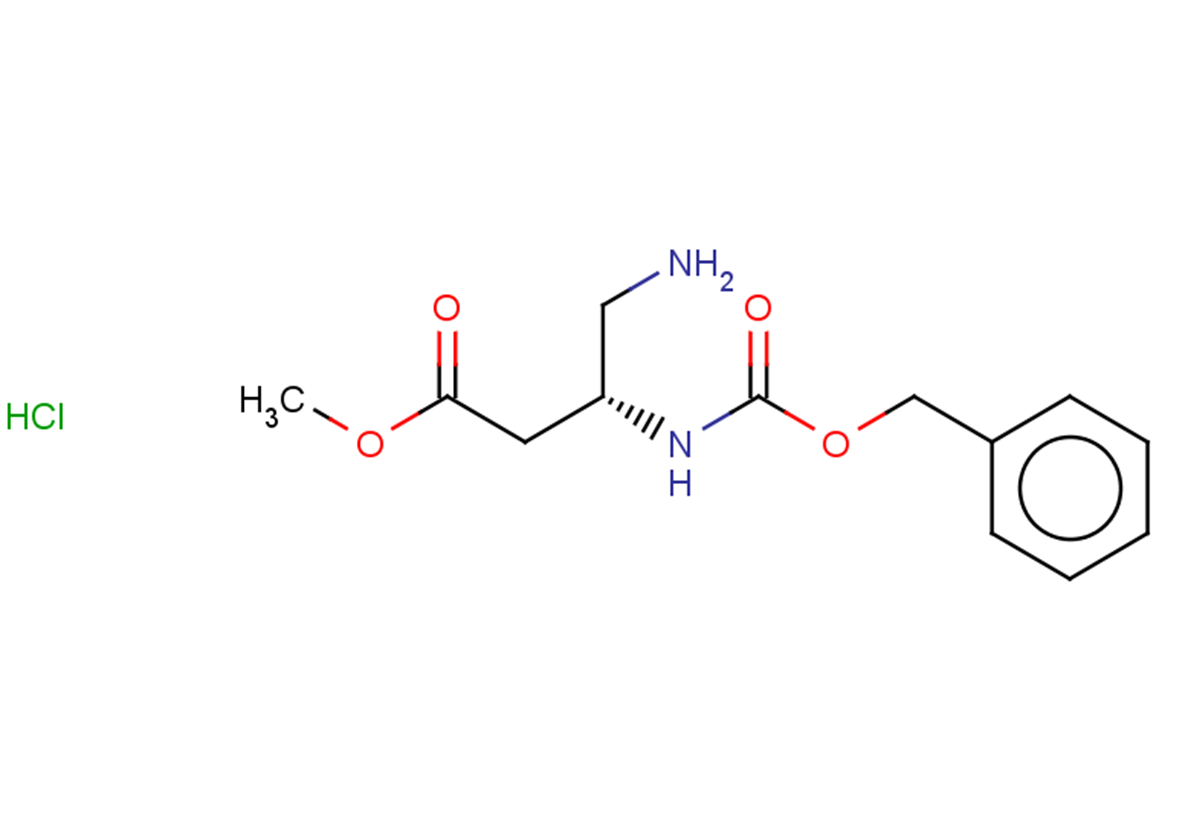 methyl (3R)-4-amino-3-{[(benzyloxy)carbonyl]amino}butanoate hydrochloride
