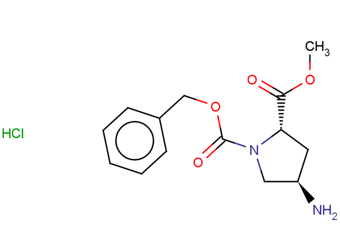 1-benzyl 2-methyl (2S,4R)-4-aminopyrrolidine-1,2-dicarboxylate hydrochloride