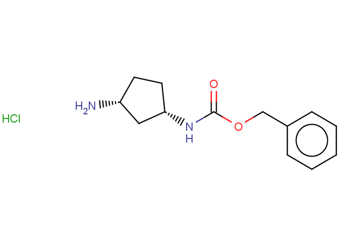 benzyl N-[(1S,3R)-3-aminocyclopentyl]carbamate hydrochloride