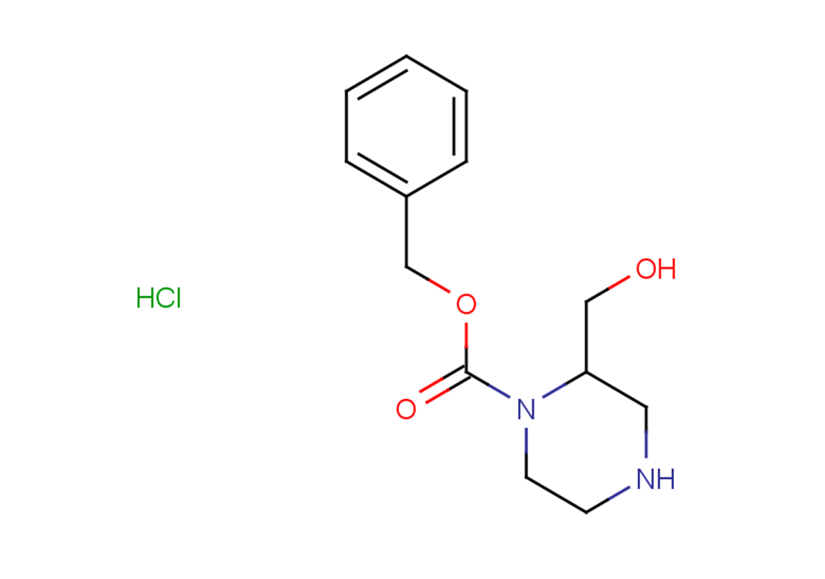 benzyl 2-(hydroxymethyl)piperazine-1-carboxylate hydrochloride