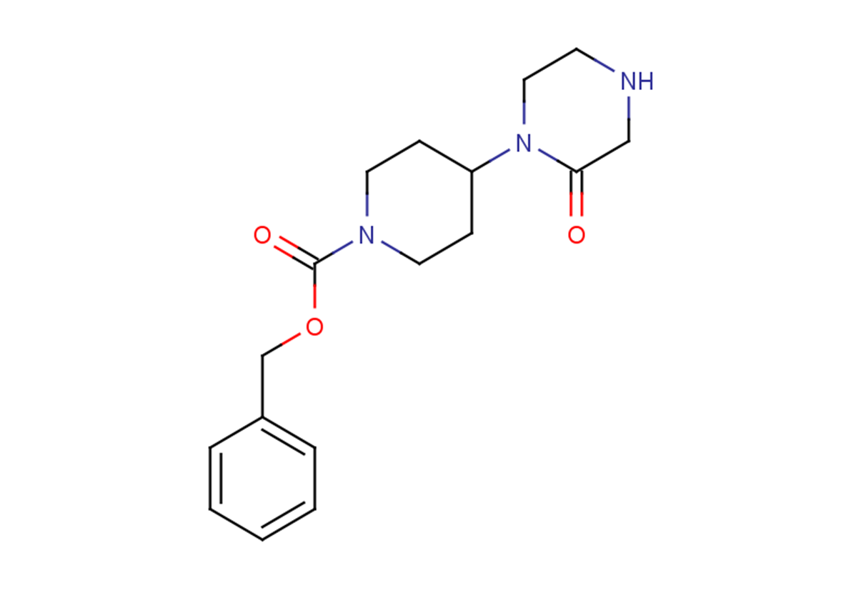 benzyl 4-(2-oxopiperazin-1-yl)piperidine-1-carboxylate