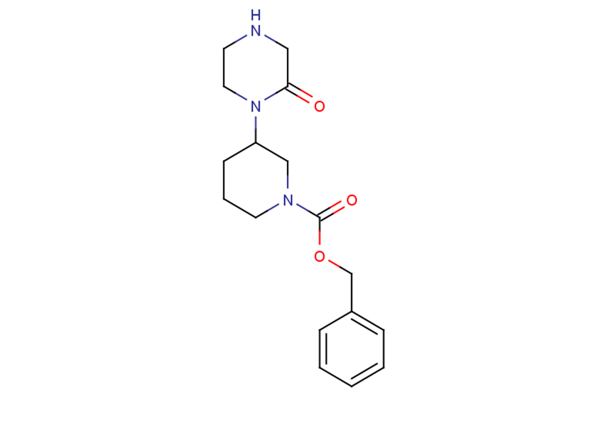 benzyl 3-(2-oxopiperazin-1-yl)piperidine-1-carboxylate