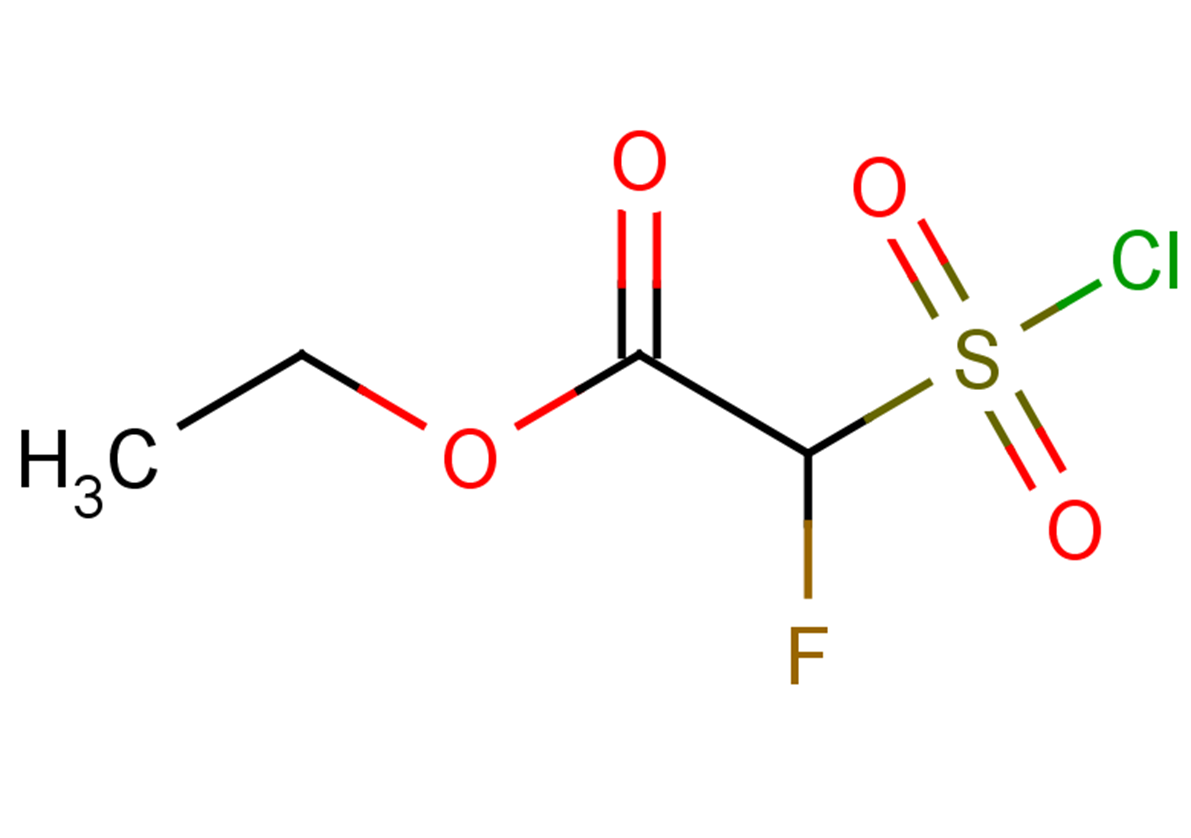 ethyl 2-(chlorosulfonyl)-2-fluoroacetate