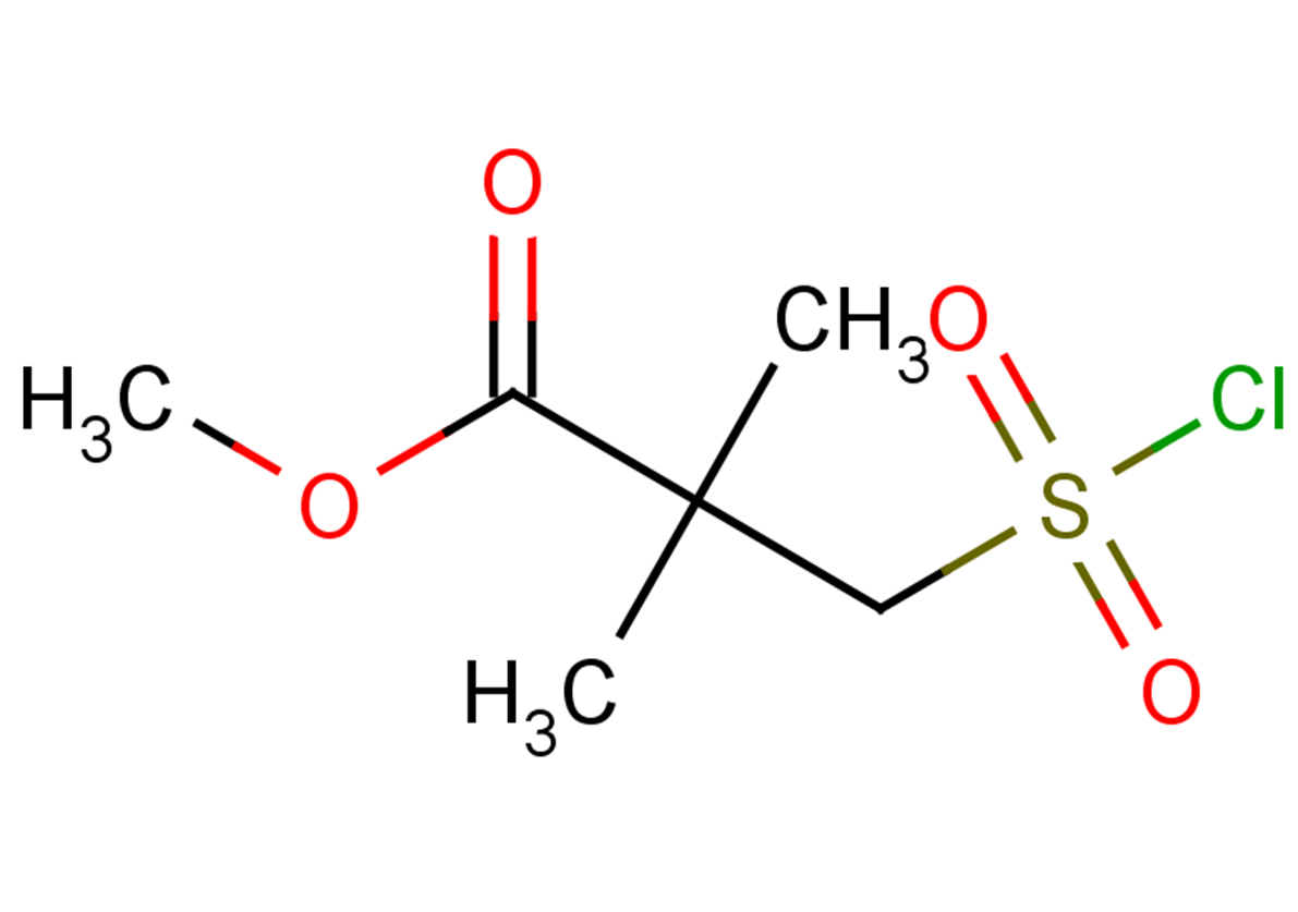 methyl 3-(chlorosulfonyl)-2,2-dimethylpropanoate