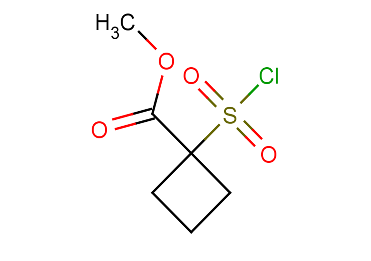 methyl 1-(chlorosulfonyl)cyclobutane-1-carboxylate