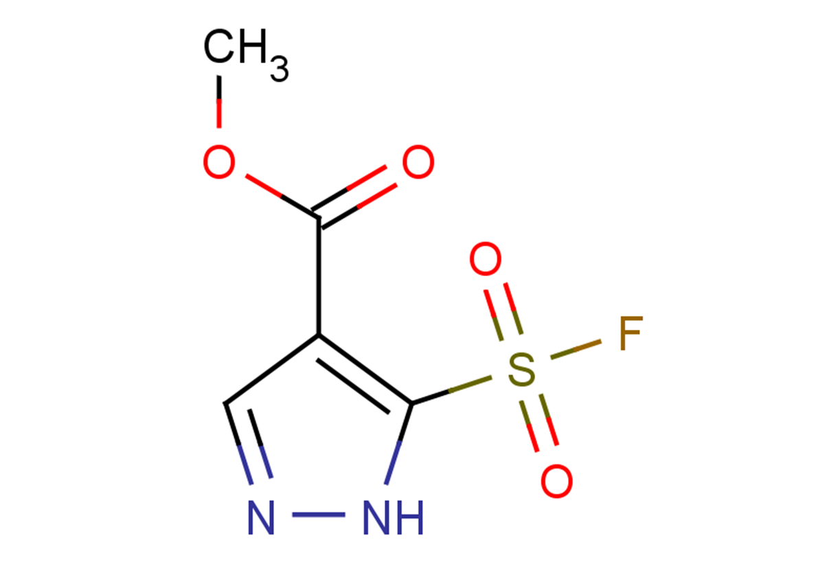 methyl 5-(fluorosulfonyl)-1H-pyrazole-4-carboxylate