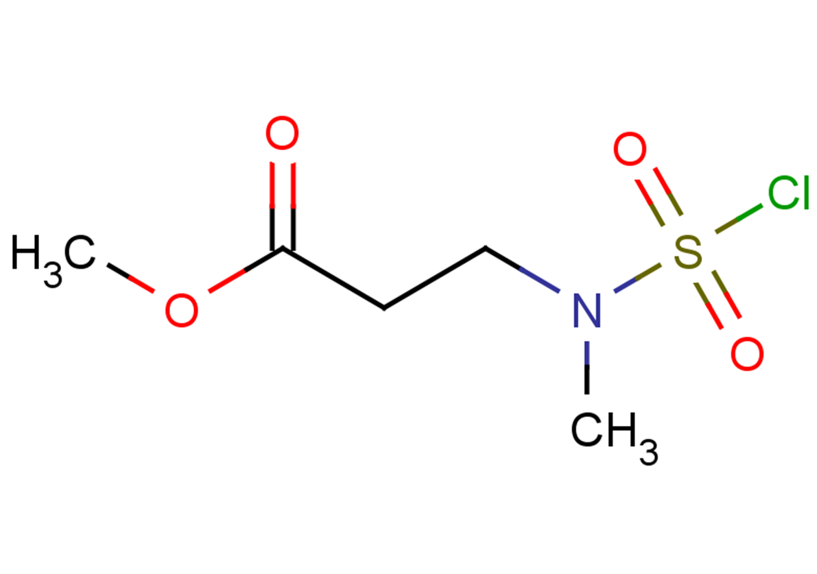 methyl 3-[(chlorosulfonyl)(methyl)amino]propanoate