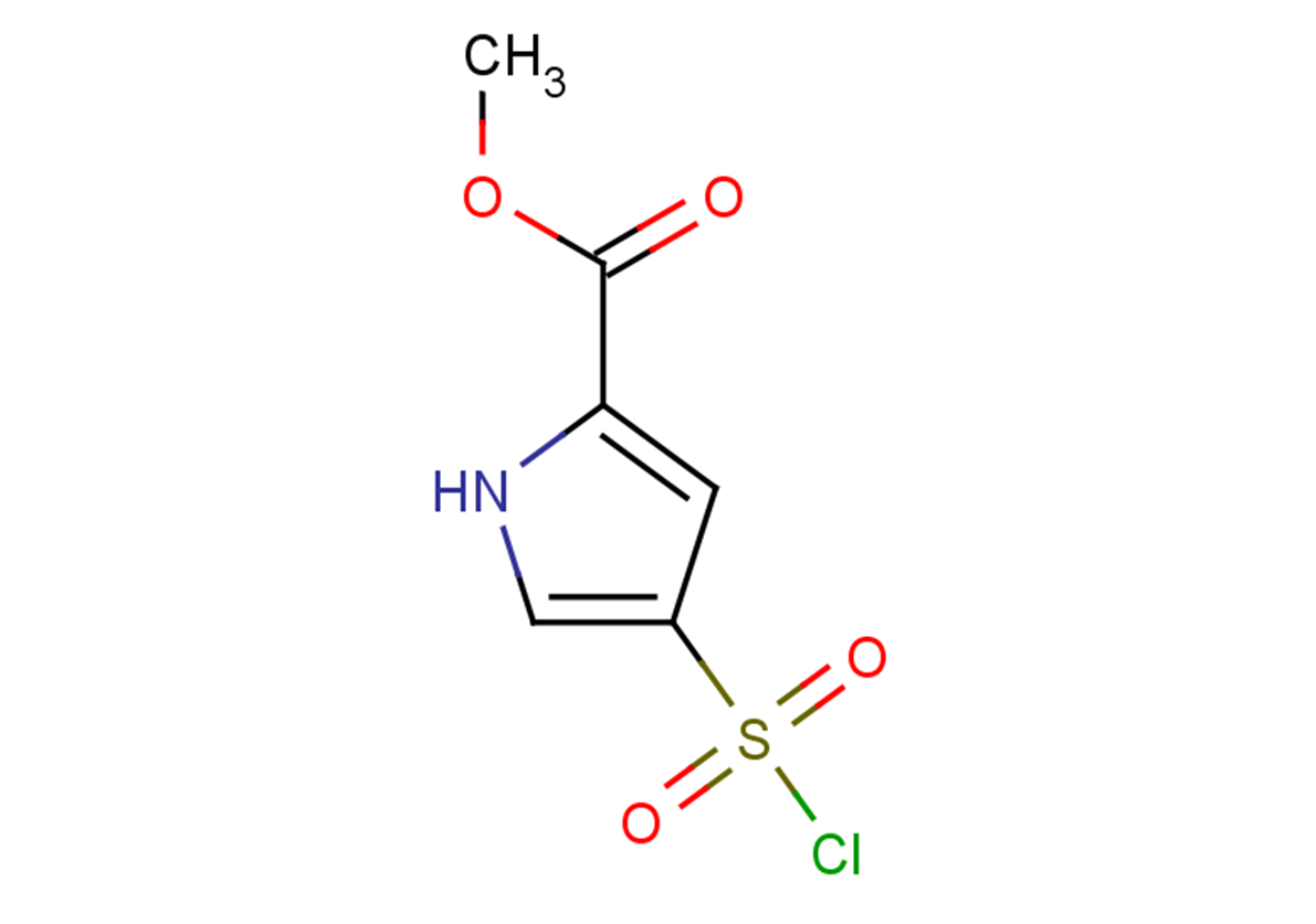 methyl 4-(chlorosulfonyl)-1H-pyrrole-2-carboxylate
