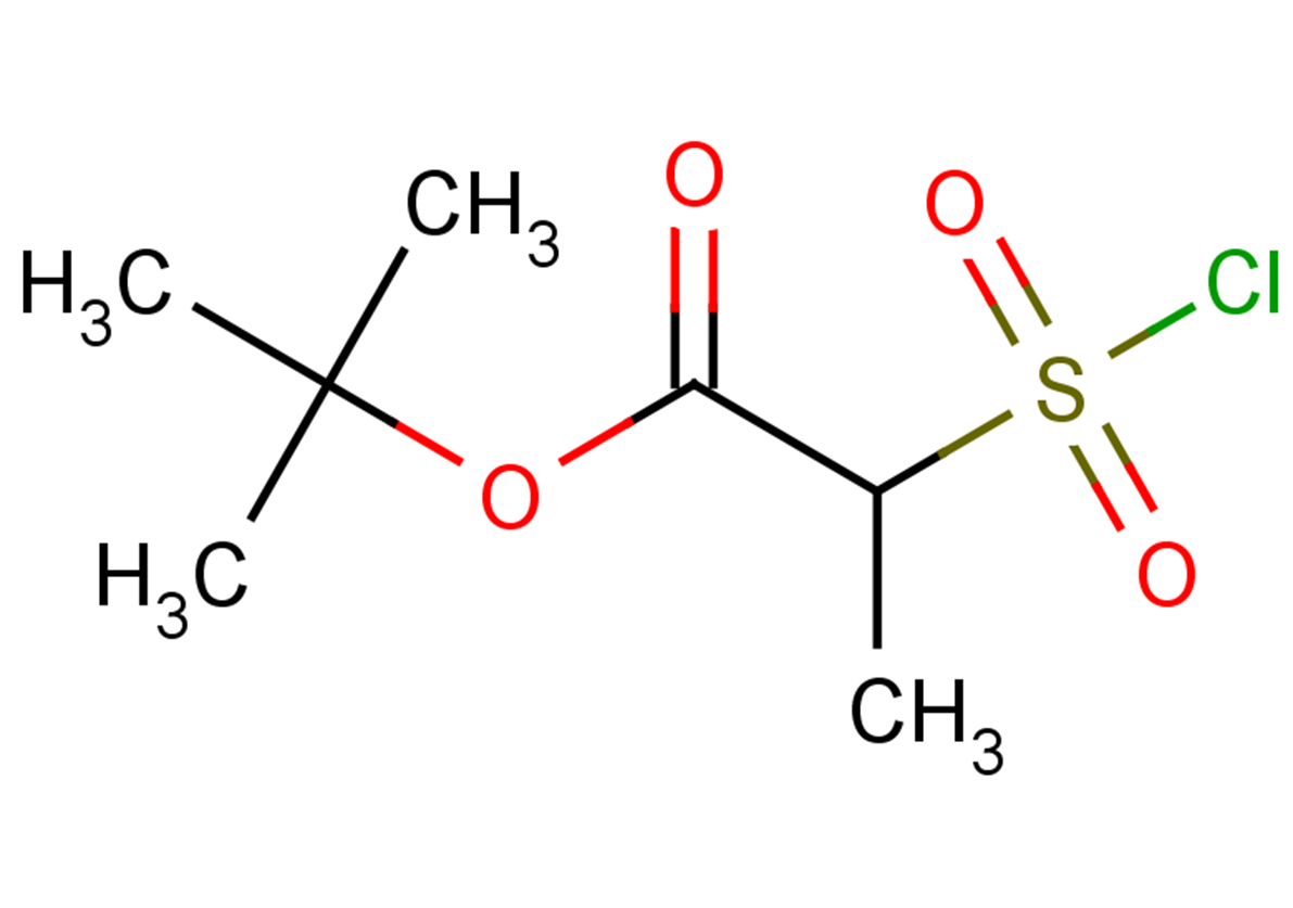 tert-butyl 2-(chlorosulfonyl)propanoate