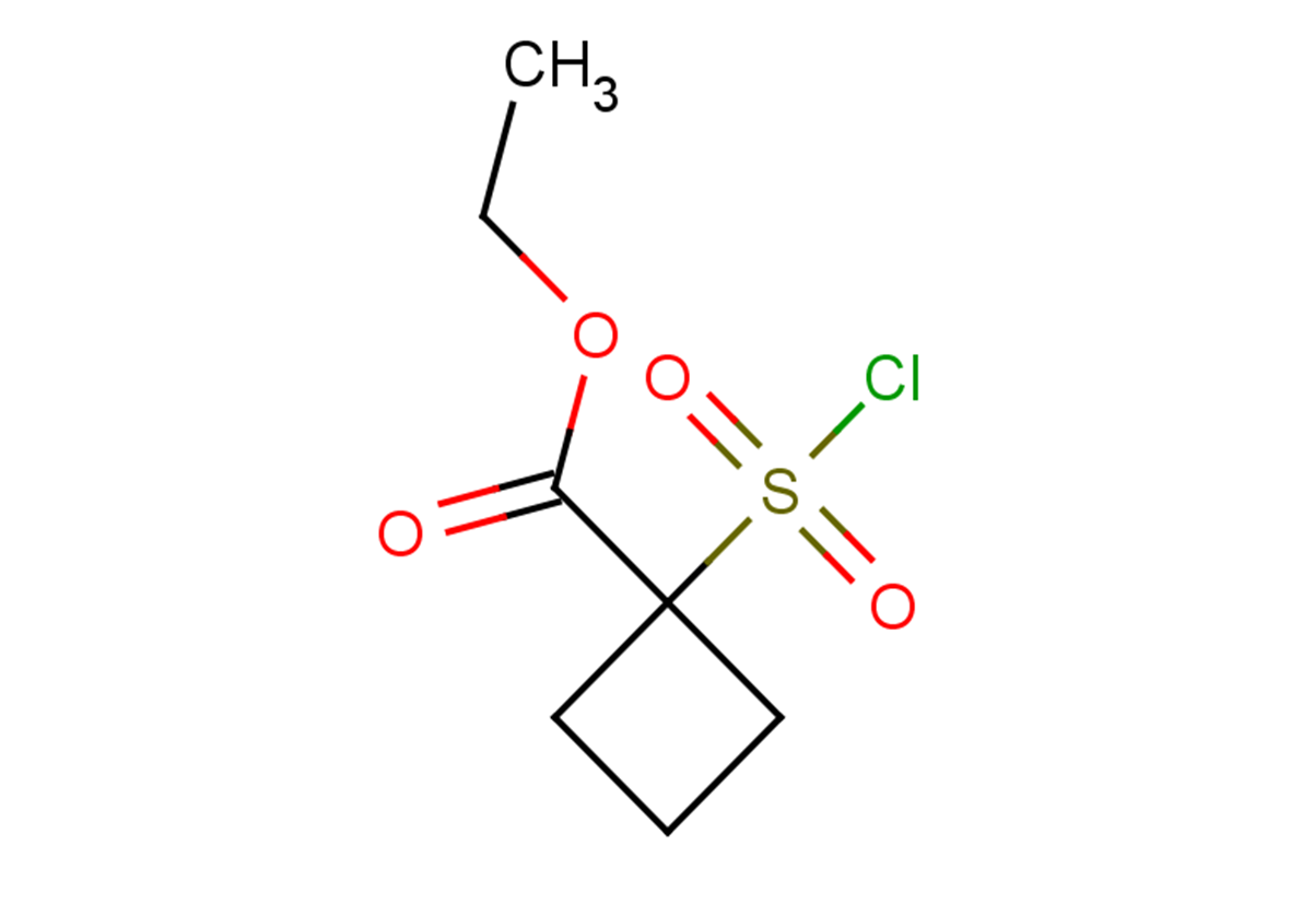 ethyl 1-(chlorosulfonyl)cyclobutane-1-carboxylate