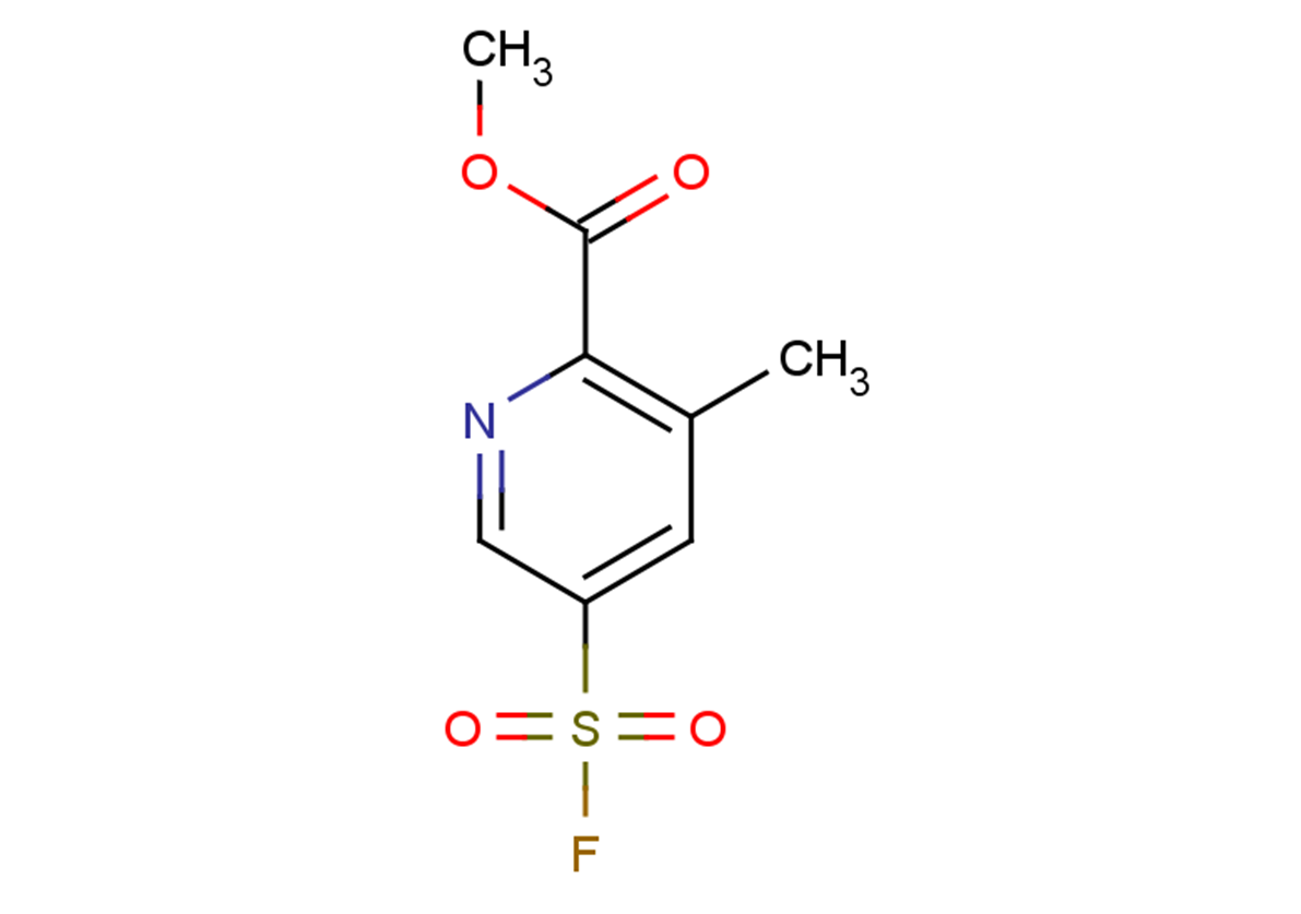 methyl 5-(fluorosulfonyl)-3-methylpyridine-2-carboxylate