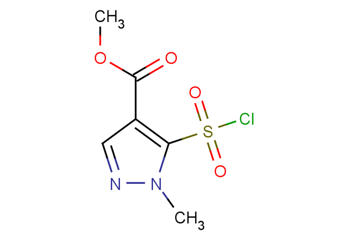 methyl 5-(chlorosulfonyl)-1-methyl-1H-pyrazole-4-carboxylate