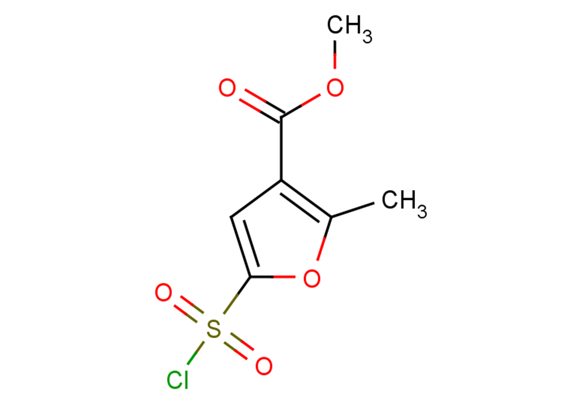 methyl 5-(chlorosulfonyl)-2-methylfuran-3-carboxylate