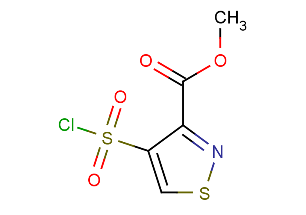 methyl 4-(chlorosulfonyl)-1,2-thiazole-3-carboxylate