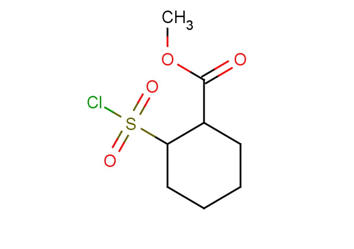methyl 2-(chlorosulfonyl)cyclohexane-1-carboxylate