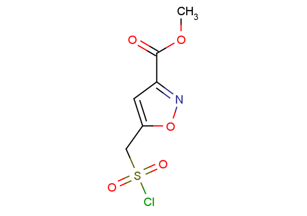 methyl 5-[(chlorosulfonyl)methyl]-1,2-oxazole-3-carboxylate