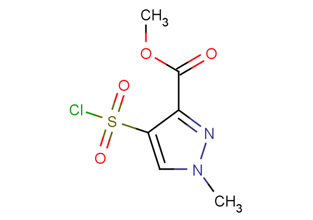 methyl 4-(chlorosulfonyl)-1-methyl-1H-pyrazole-3-carboxylate