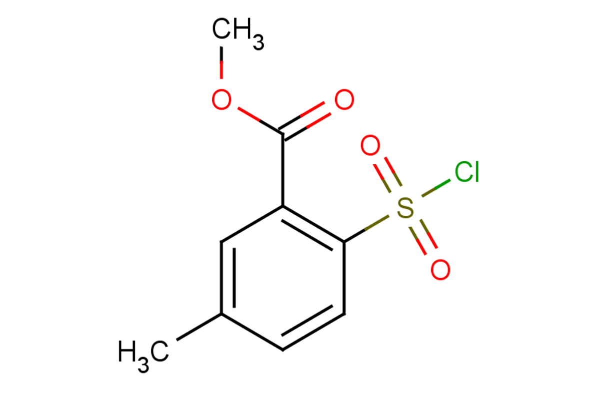 methyl 2-(chlorosulfonyl)-5-methylbenzoate