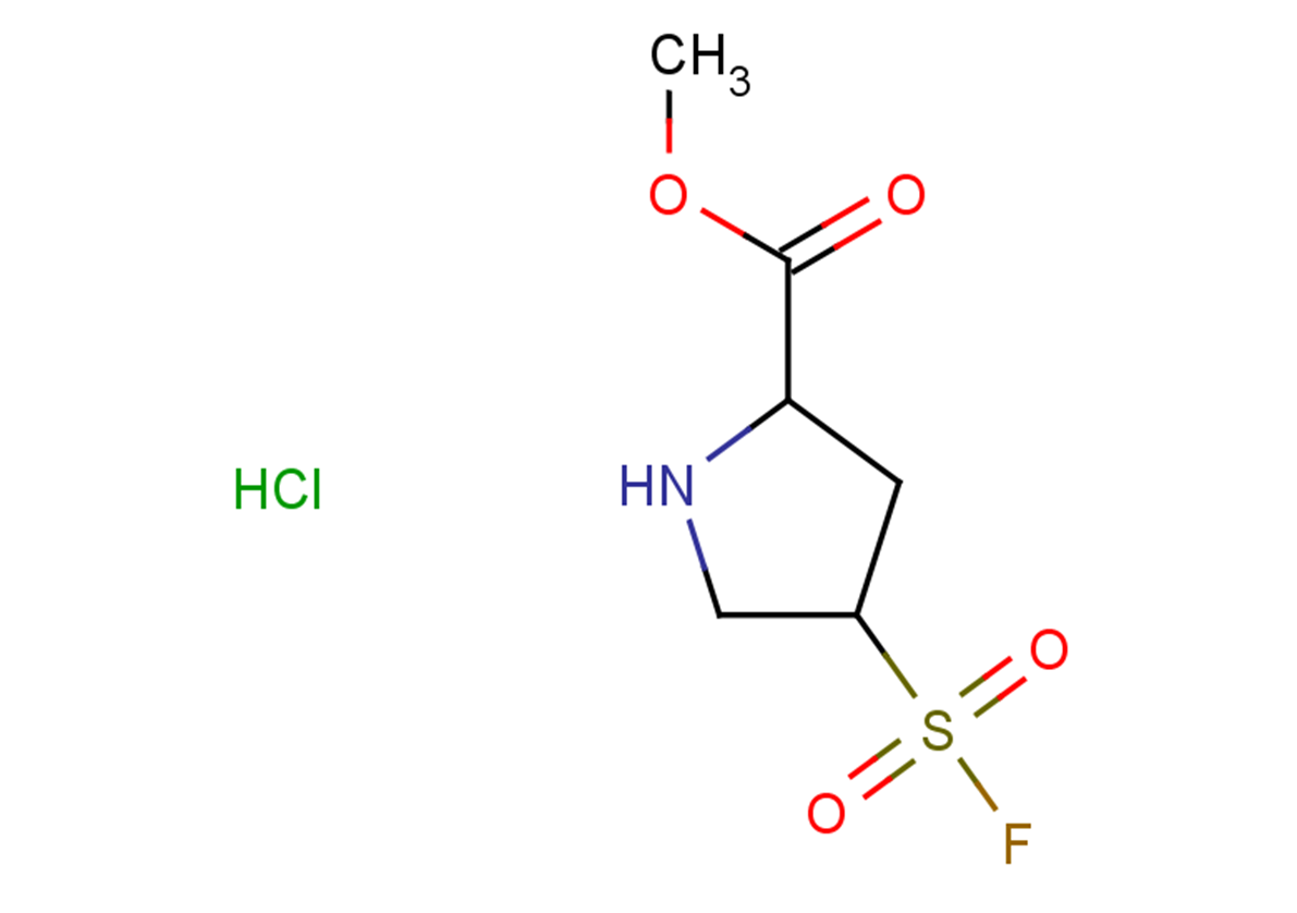 methyl 4-(fluorosulfonyl)pyrrolidine-2-carboxylate hydrochloride