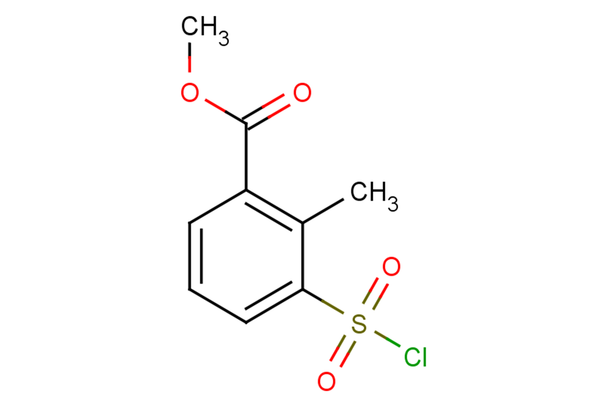 methyl 3-(chlorosulfonyl)-2-methylbenzoate