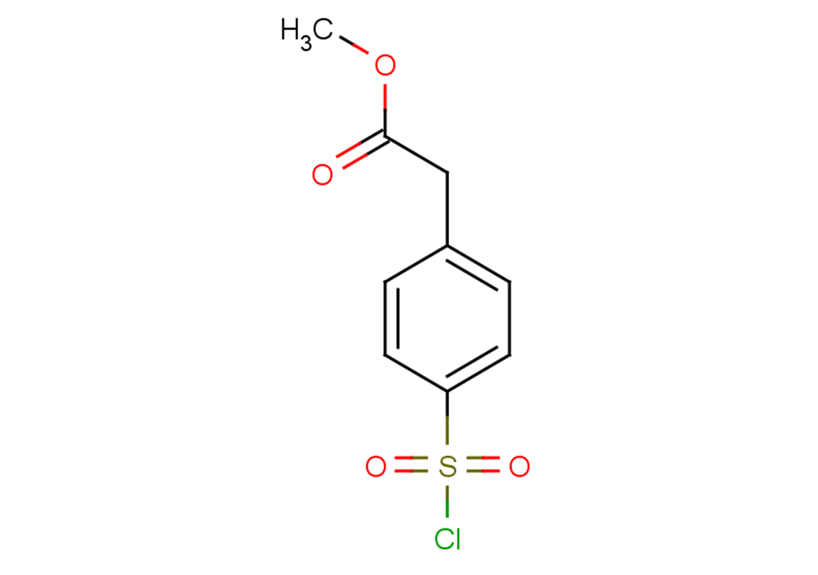 methyl 2-[4-(chlorosulfonyl)phenyl]acetate