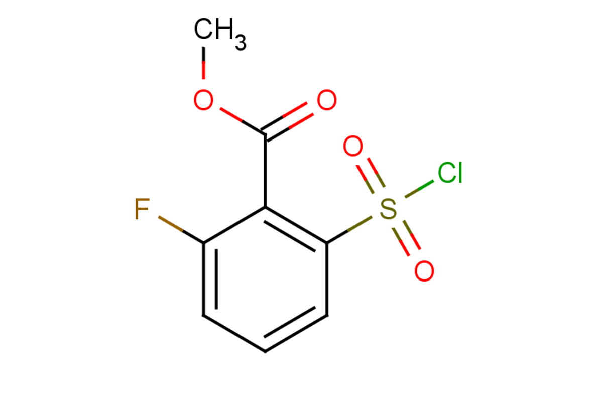 methyl 2-(chlorosulfonyl)-6-fluorobenzoate