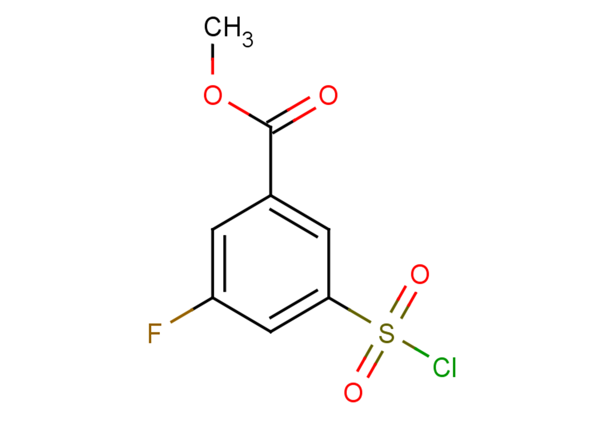 methyl 3-(chlorosulfonyl)-5-fluorobenzoate