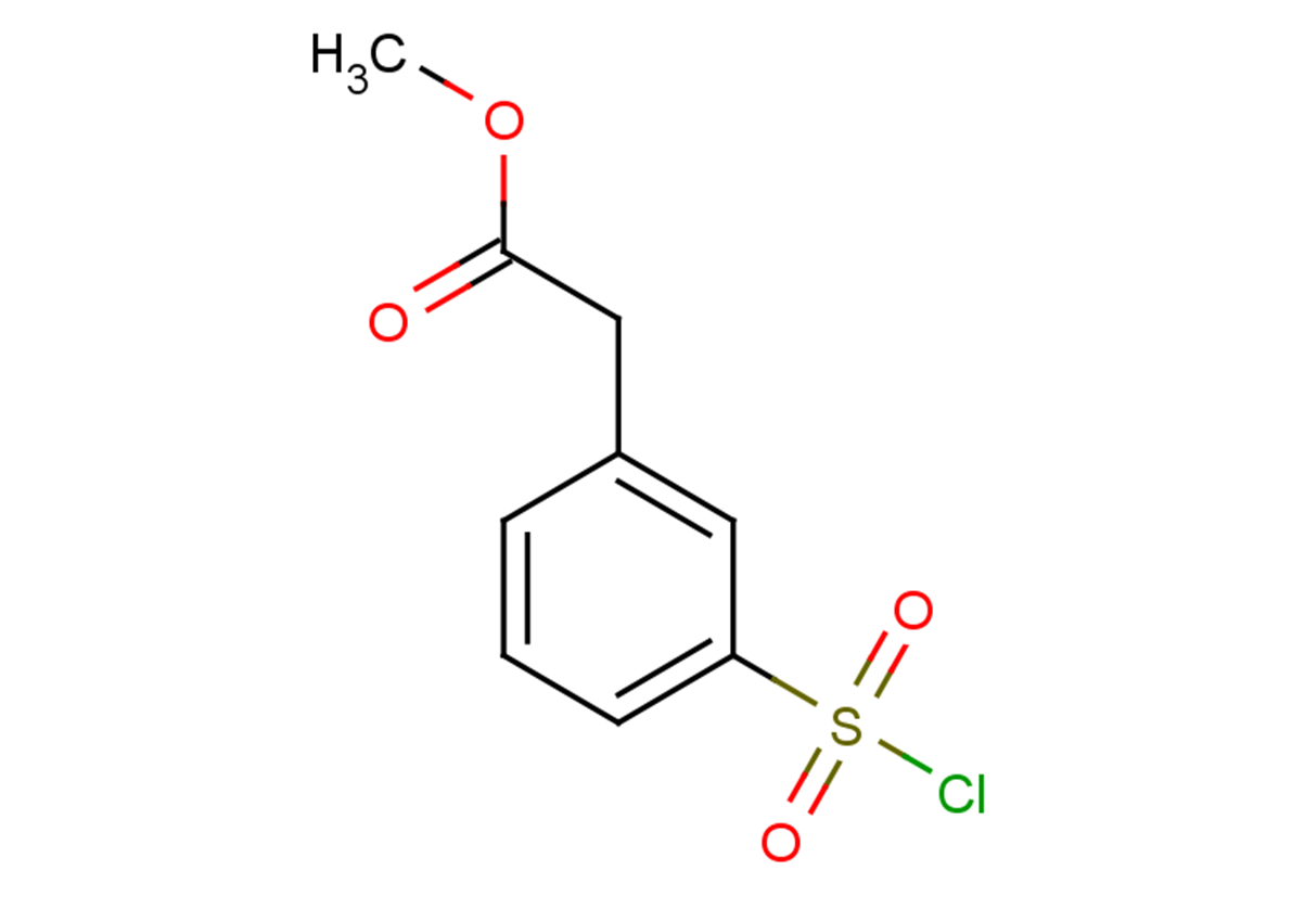 methyl 2-[3-(chlorosulfonyl)phenyl]acetate