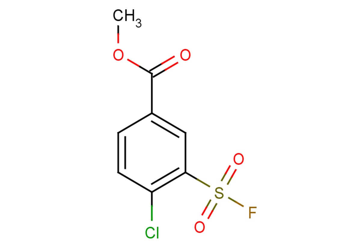 methyl 4-chloro-3-(fluorosulfonyl)benzoate