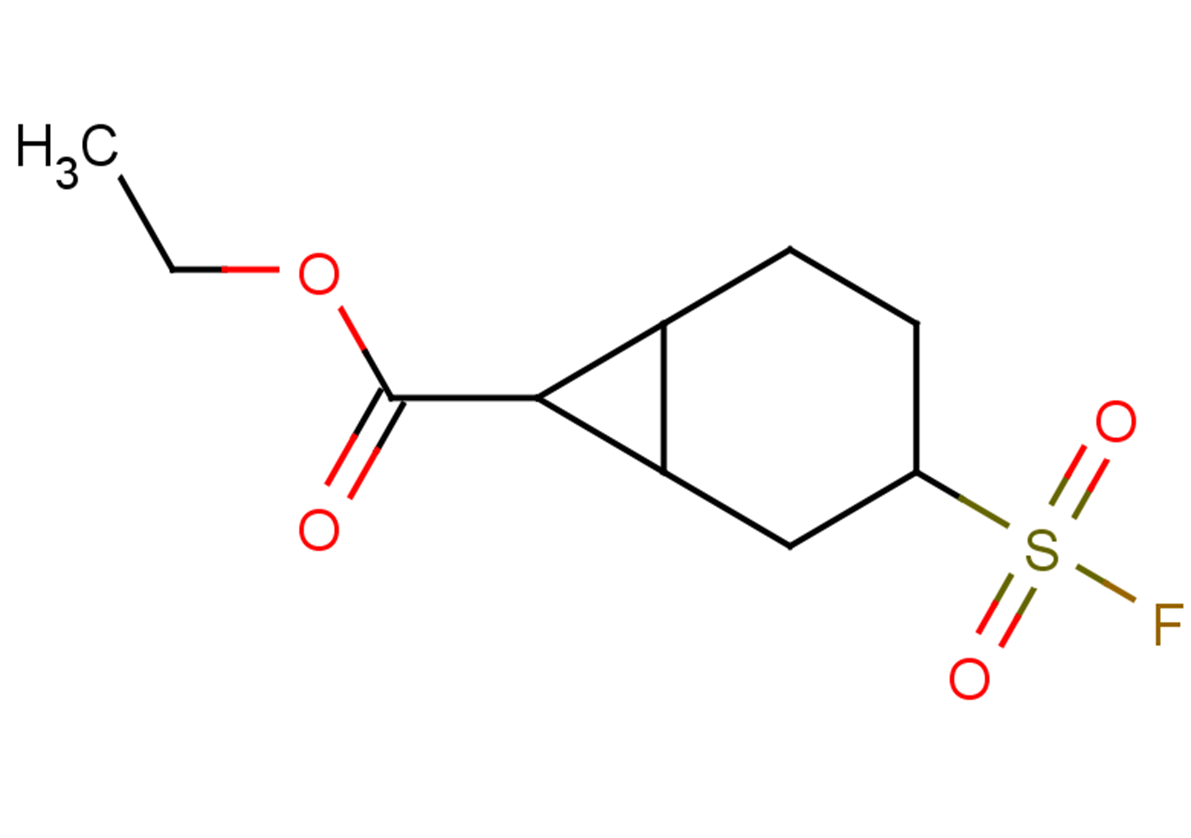 ethyl 3-(fluorosulfonyl)bicyclo[4.1.0]heptane-7-carboxylate