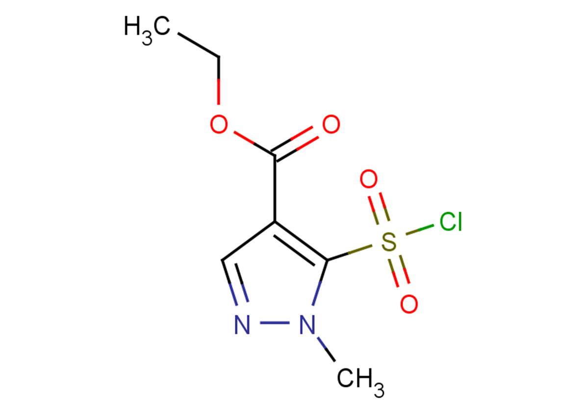 ethyl 5-(chlorosulfonyl)-1-methyl-1H-pyrazole-4-carboxylate