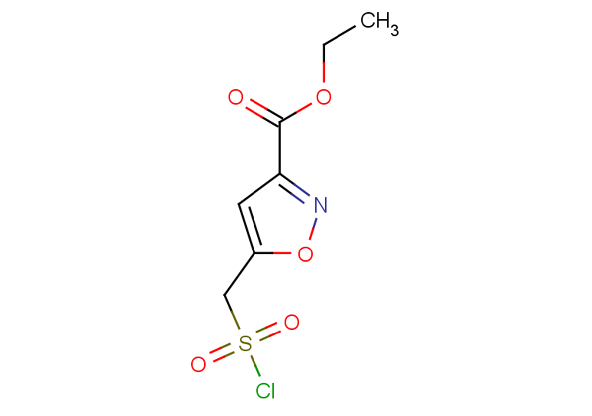 ethyl 5-[(chlorosulfonyl)methyl]-1,2-oxazole-3-carboxylate