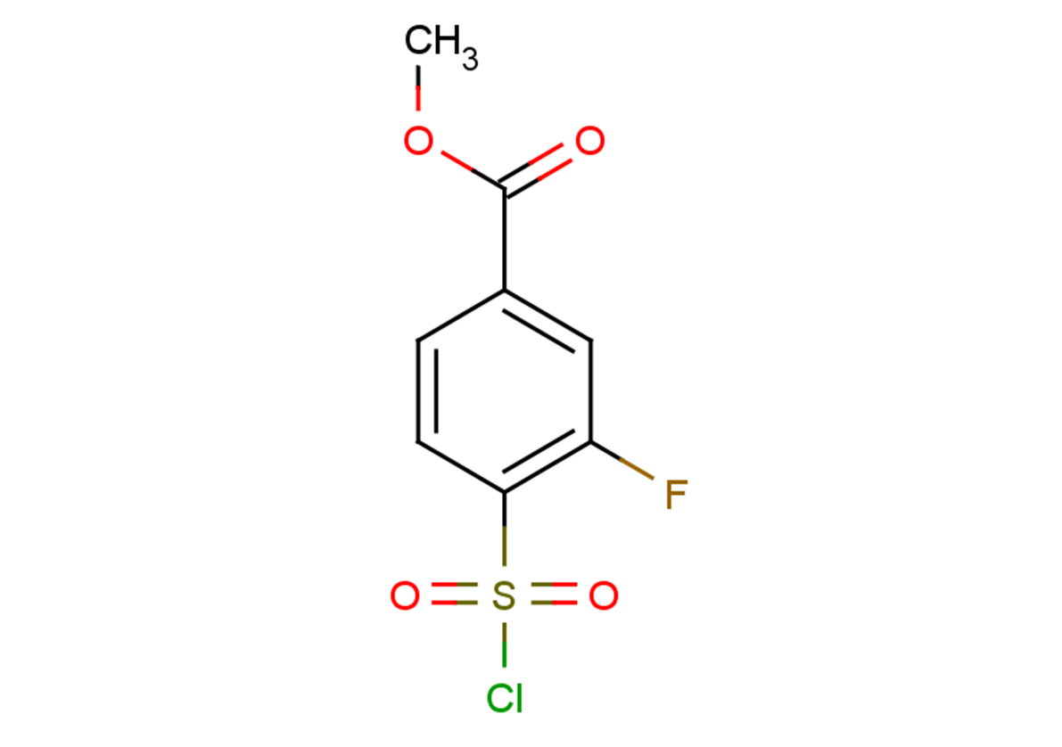 methyl 4-(chlorosulfonyl)-3-fluorobenzoate