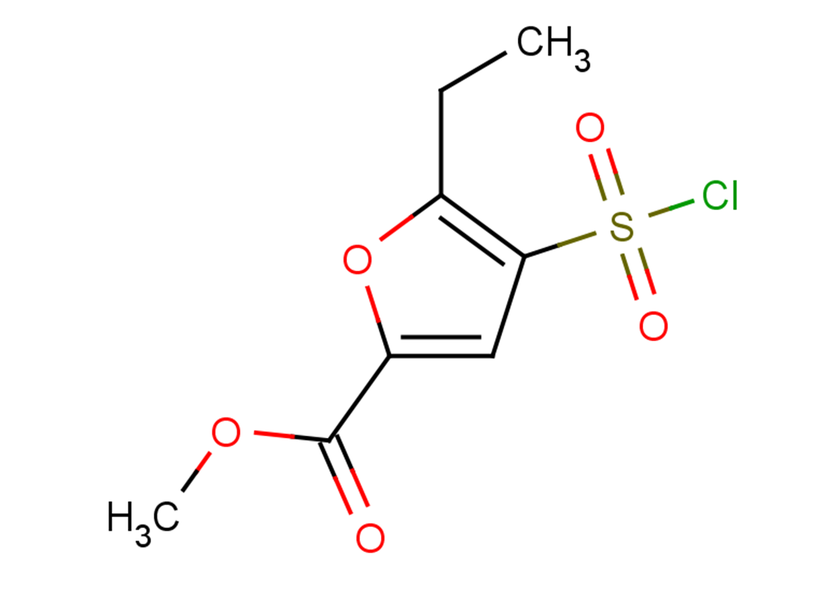 methyl 4-(chlorosulfonyl)-5-ethylfuran-2-carboxylate