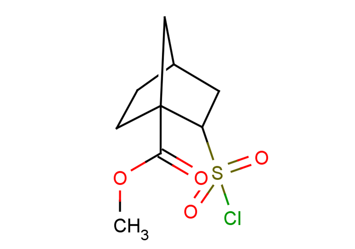 methyl 2-(chlorosulfonyl)bicyclo[2.2.1]heptane-1-carboxylate