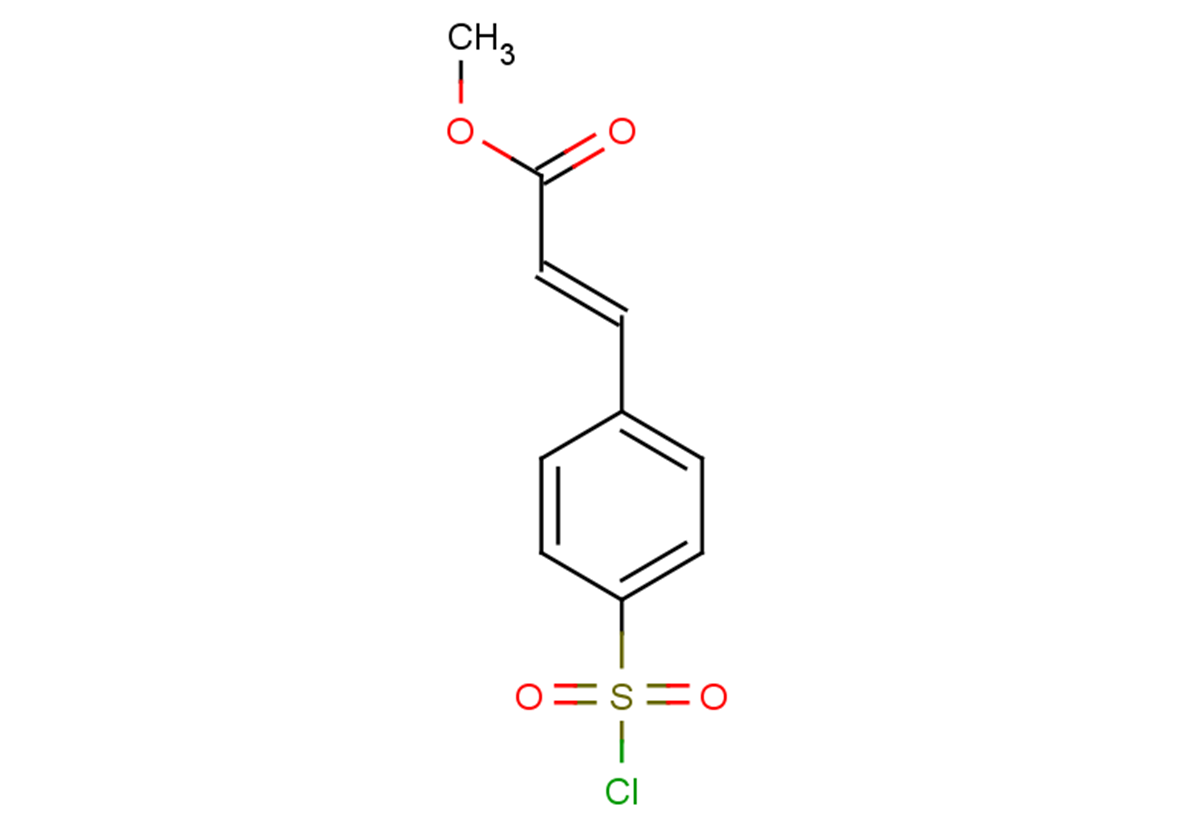 methyl (2E)-3-[4-(chlorosulfonyl)phenyl]prop-2-enoate