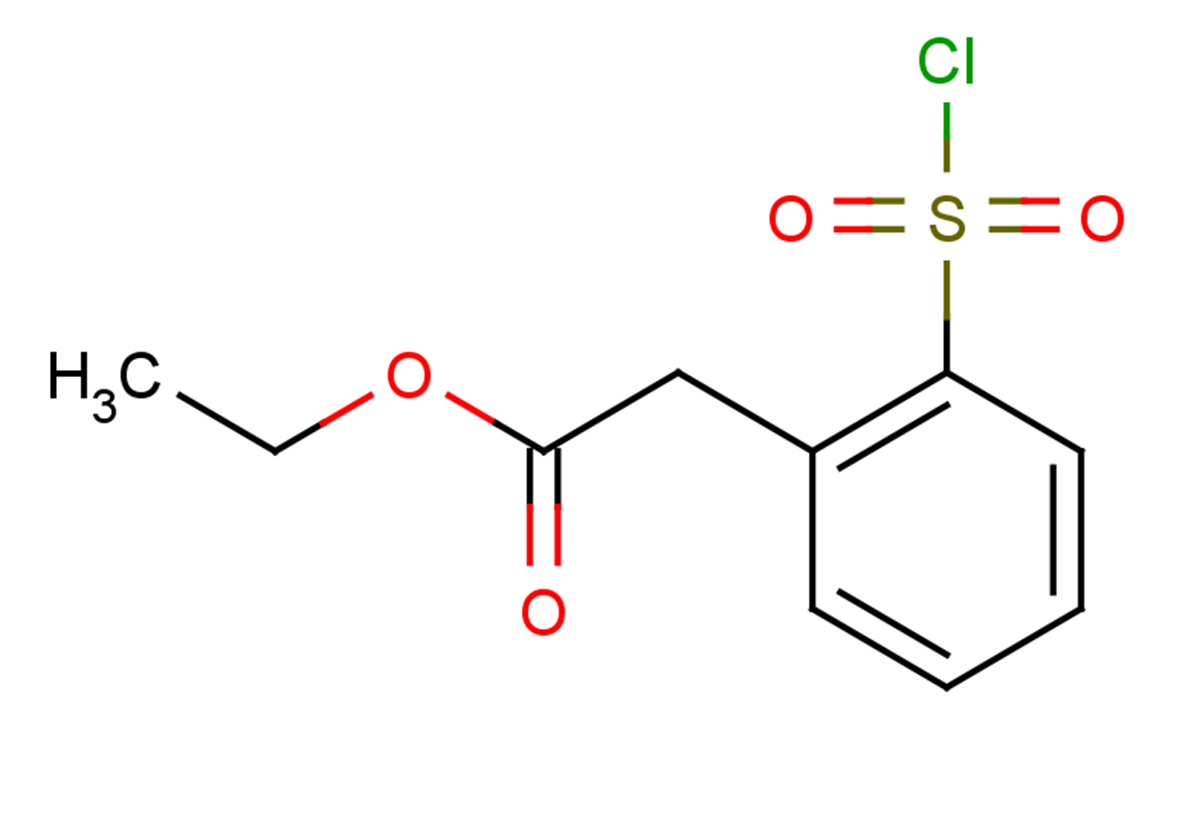 ethyl 2-[2-(chlorosulfonyl)phenyl]acetate